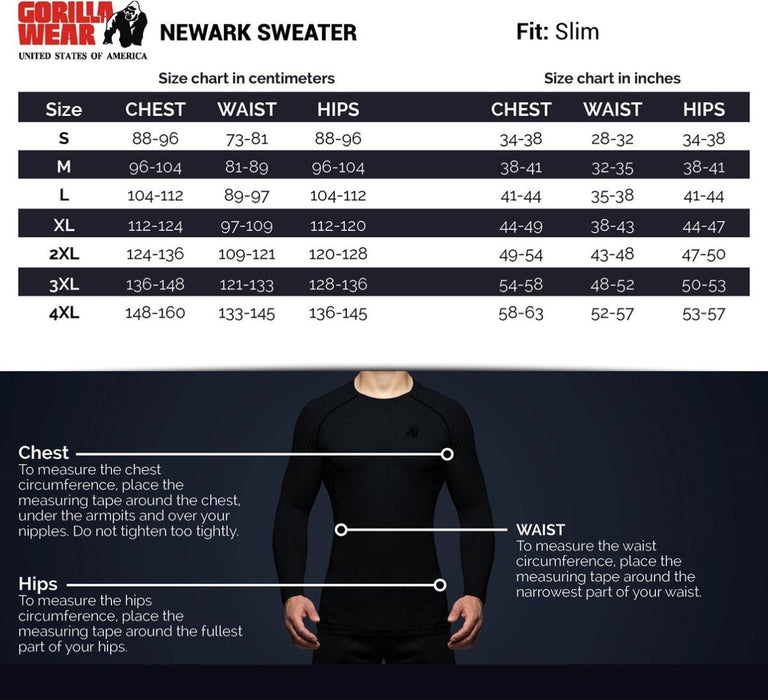 Gorilla Wear Newark Sweater - Blue