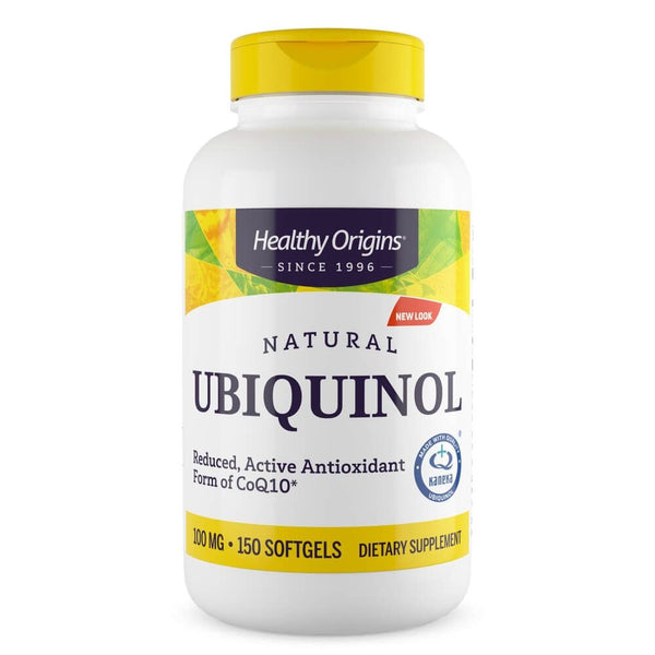 Healthy Origins Ubiquinol 100mg 150 Softgels | Premium Supplements at MYSUPPLEMENTSHOP