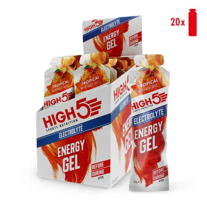 HIGH5 Energy Gel Electrolyte 20x60g Tropical