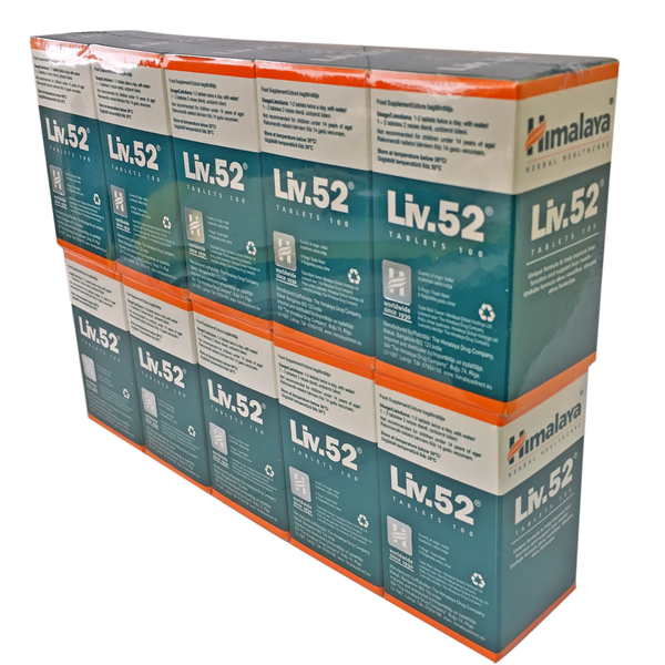 Himalaya Liv. 52 100 Caps - 10 Pack Best Value Curtain at MYSUPPLEMENTSHOP.co.uk