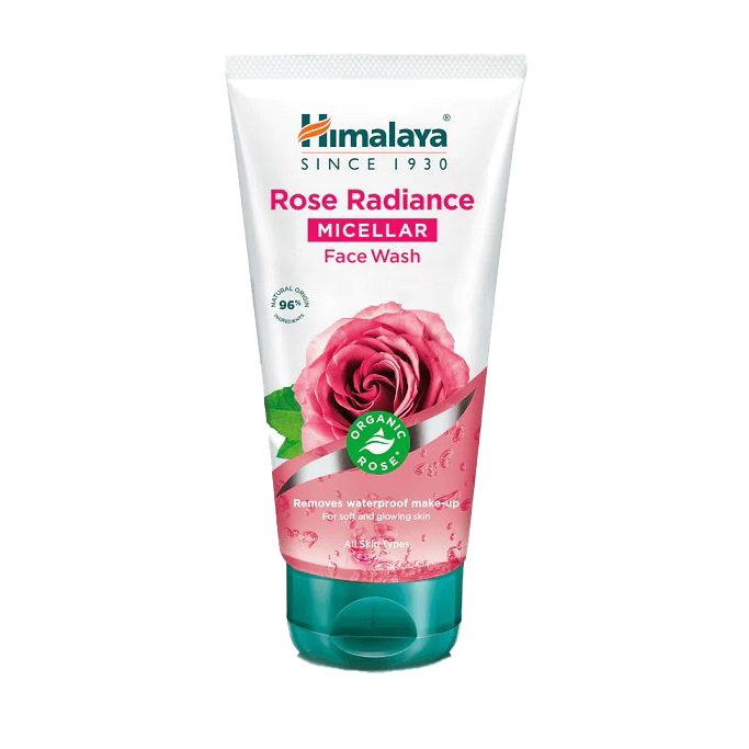 Himalaya Organic Rose Radiance Micellar Face Wash - 150 ml.