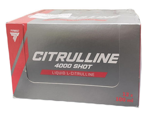 Trec Nutrition Citrulline 4000 Shot Orange and Cherry 12 x 100 ml. at the cheapest price at MYSUPPLEMENTSHOP.co.uk