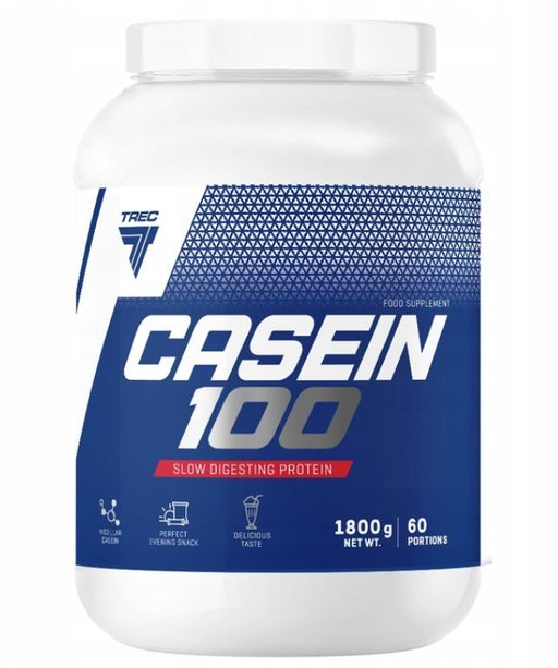 Trec Nutrition Casein 100, Chocolate - 1800g