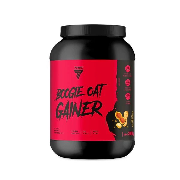 Trec Nutrition Boogie Oat Gainer, Peanut Butter - 2000g