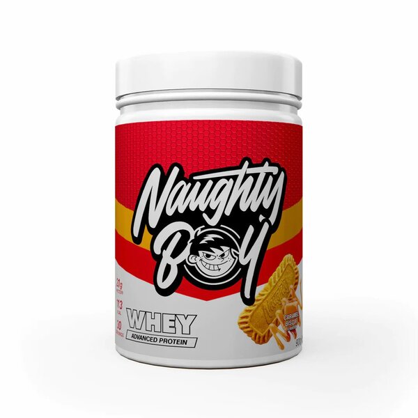 Naughty Boy Advanced Whey, Caramel Biscuit - 900g