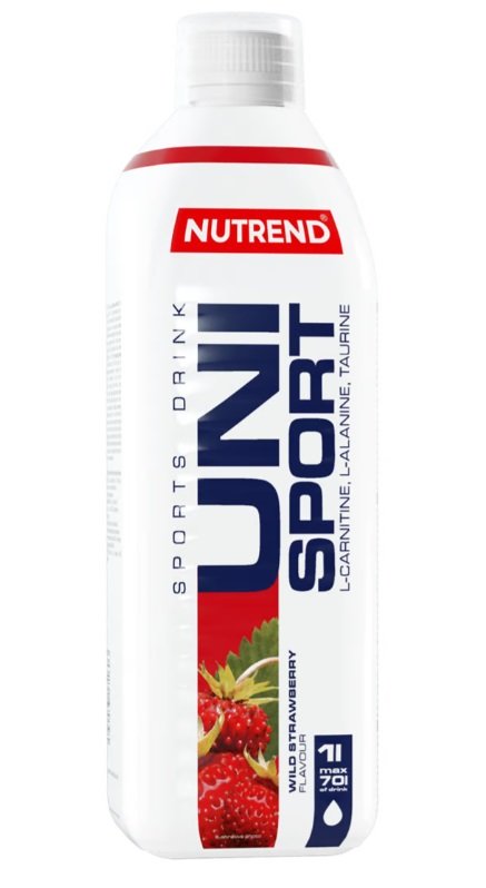 Nutrend Unisport, Wild Strawberry - 1000ml Best Value Dietary Management at MYSUPPLEMENTSHOP.co.uk