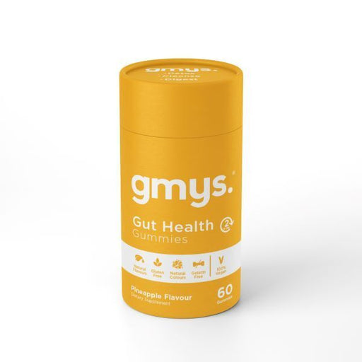 Gmys Gut Health Gummies, Pineapple - 60 gummies - Nutritional Supplement at MySupplementShop by gmys.