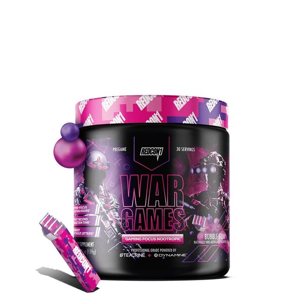 Redcon1 War Games, Bubble Gum - 159g Best Value Sports Supplements at MYSUPPLEMENTSHOP.co.uk