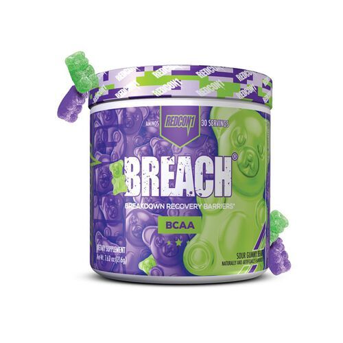 Redcon1 Breach - Aminos, Sour Gummy Bear - 216g - Sports Supplements at MySupplementShop by Redcon1