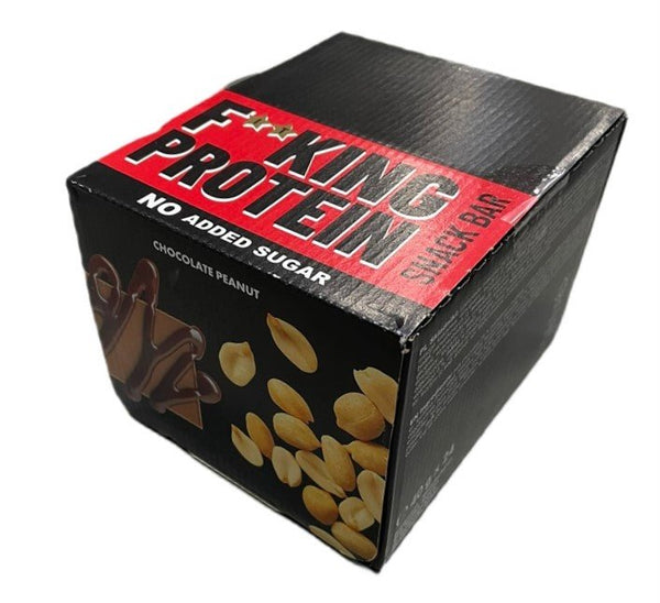 Allnutrition Fitking Protein Snack Bar, Chocolate Peanut - 24 x 40g - Sports Nutrition at MySupplementShop by Allnutrition