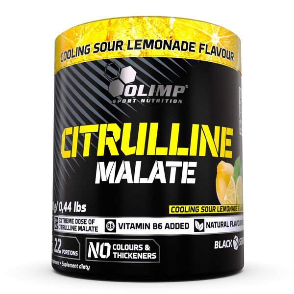 Olimp Nutrition Citrulline Malate, Cooling Sour Lemonade - 200g