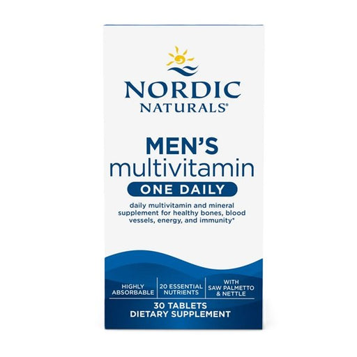 Nordic Naturals Men's Multivitamin One Daily 30 tablets - Sports Supplements at MySupplementShop by Nordic Naturals