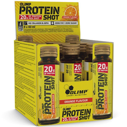 Olimp Nutrition Protein Shot, Orange 9 x 60 ml