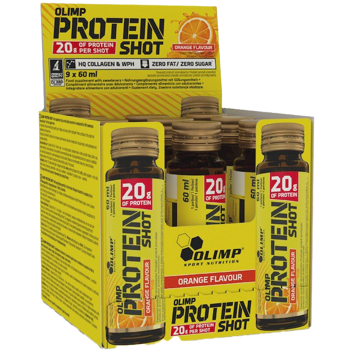 Olimp Nutrition Protein Shot, Orange 9 x 60 ml