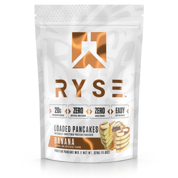 Loaded Protein Pancakes, Banana - 329g - Default Title - Health Foods at MySupplementShop by RYSE