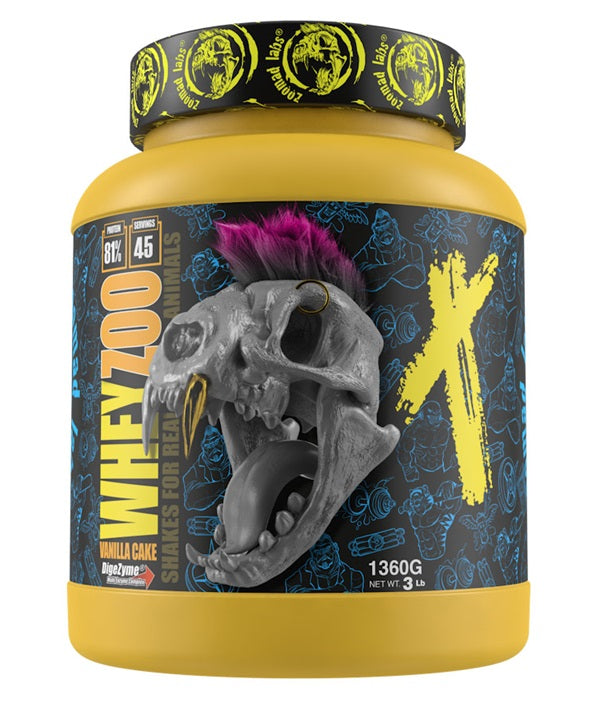 Zoomad Labs WheyZoo, Vanilla Cake - 1360g - Default Title - Whey Proteins at MySupplementShop by Zoomad Labs