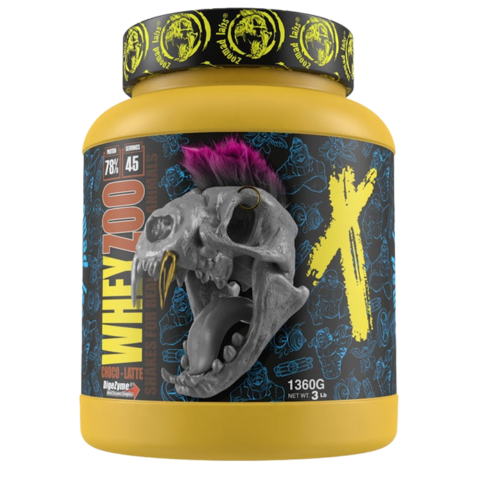 Zoomad Labs WheyZoo, Choco-Latte - 1360g