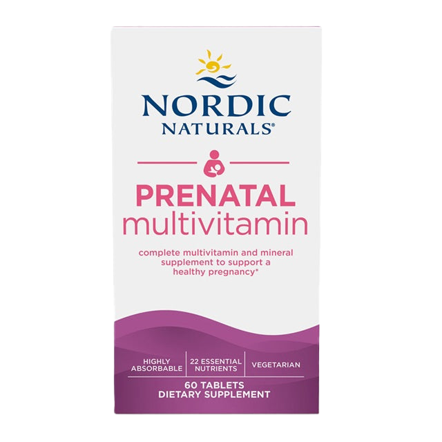 Nordic Naturals Prenatal Multivitamin - 60 tablets