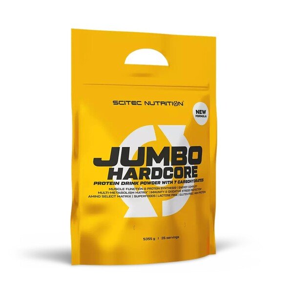 SciTec Jumbo Hardcore 5355g - Chocolate - Vitamins & Supplements at MySupplementShop by SciTec