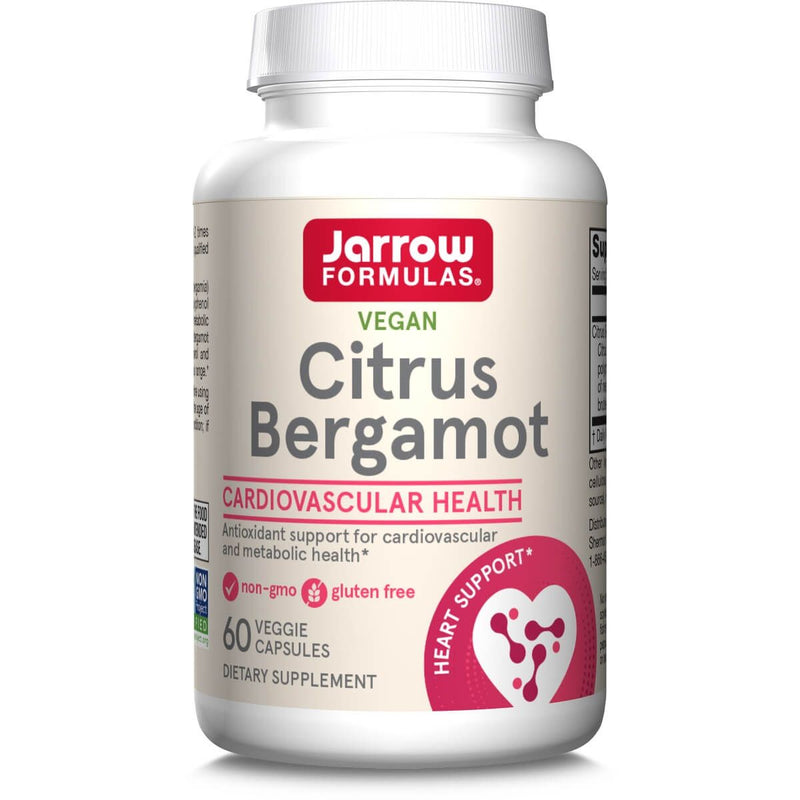 Jarrow Formulas Citrus Bergamot 500mg 60 Veggie Capsules | Premium Supplements at MYSUPPLEMENTSHOP