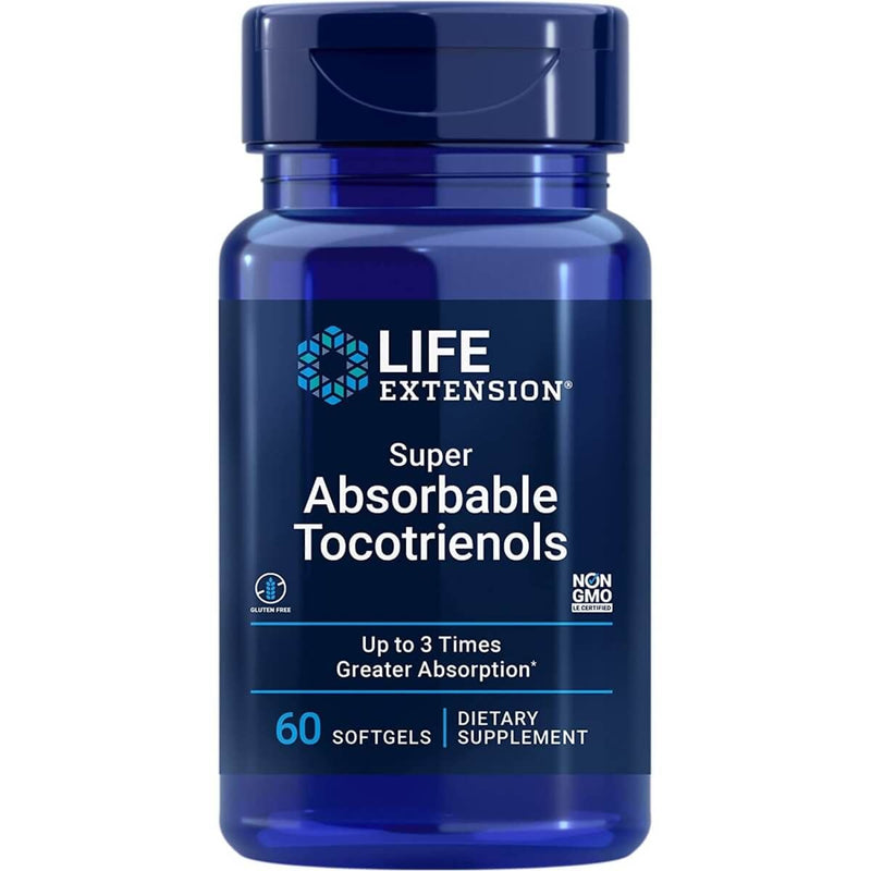 Life Extension Super Absorbable Tocotrienols 60 Softgels | Premium Supplements at MYSUPPLEMENTSHOP