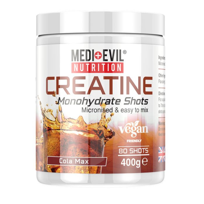 Medi-Evil Creatine 400g - Cola Max - Creatine Powder at MySupplementShop by Medi-Evil Nutrition