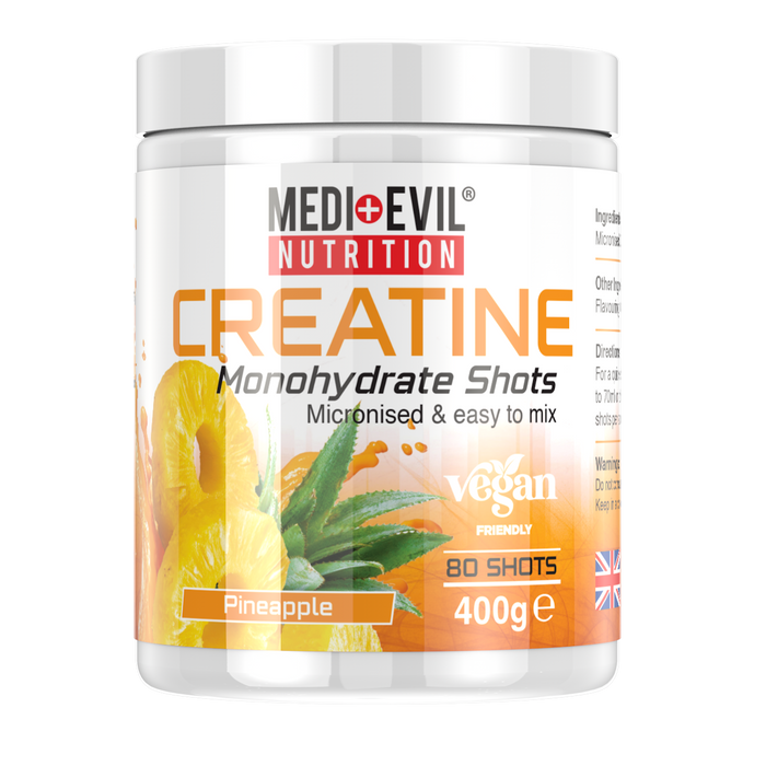 Medi-Evil Creatine 400g - Pineapple - Creatine Powder at MySupplementShop by Medi-Evil Nutrition