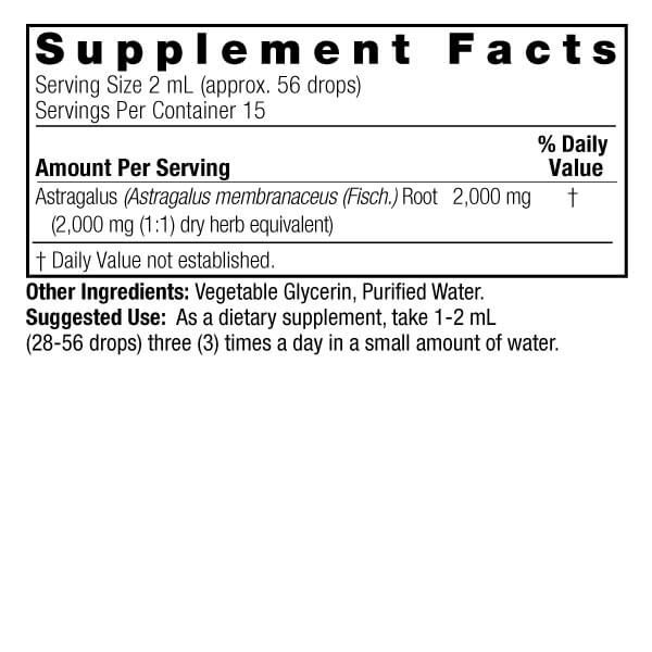 Nature's Answer Astragalus Root 2,000mg 1 Oz (30ml) | Premium Supplements at MYSUPPLEMENTSHOP