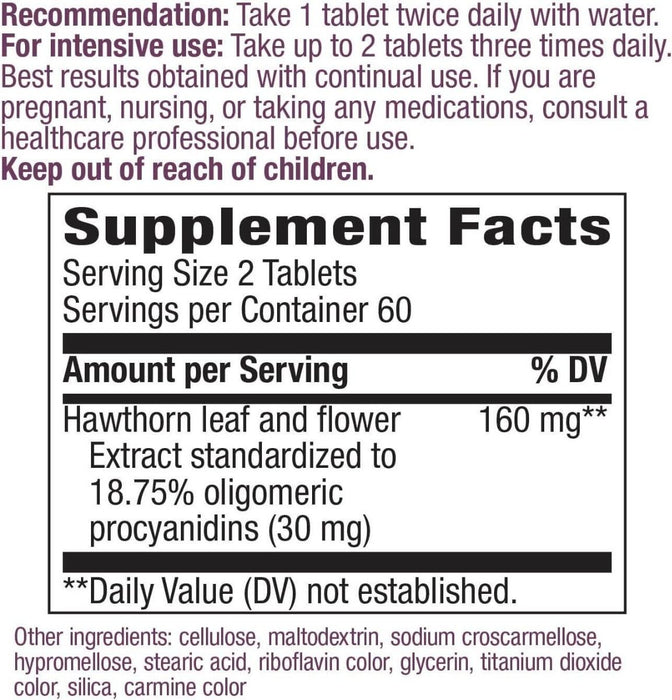 Nature's Way HeartCare 160mg 120 Tablets | Premium Supplements at MYSUPPLEMENTSHOP