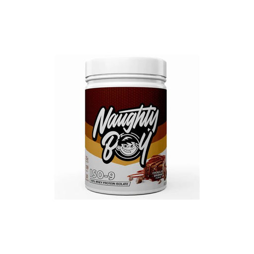 Naughty Boy Iso-9 Whey Isolate 900g - Caramel Biscuit - Whey Proteins at MySupplementShop by Naughty Boy