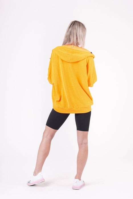 Nebbia Neon Energy Oversized Hoodie 682 - Orange