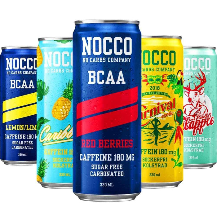 NOCCO BCAA 12x330ml - BCAA's at MySupplementShop by Nocco