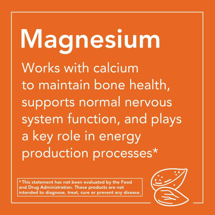 NOW Foods Magnesium Citrate 120 Veg Capsules | Premium Supplements at MYSUPPLEMENTSHOP