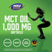 NOW Foods MCT (Medium-chain triglycerides) Oil 1,000 mg 150 Softgels | Premium Supplements at MYSUPPLEMENTSHOP