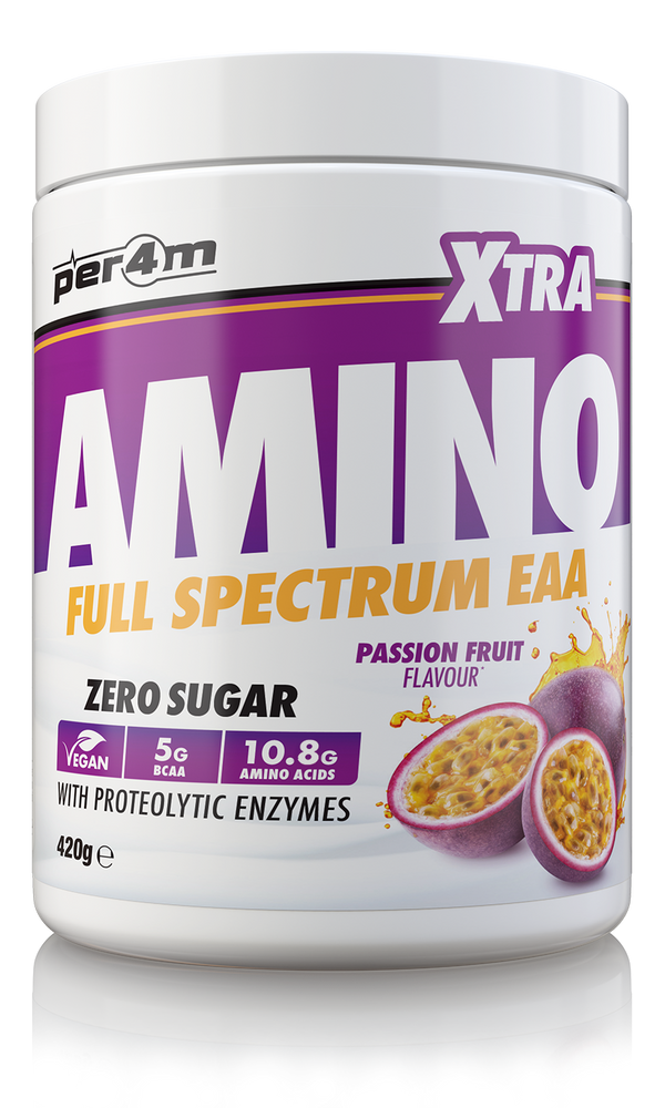 Per4m Amino Xtra 420g - Passionfruit - Amino Acids and BCAAs at MySupplementShop by PER4M Nutrition