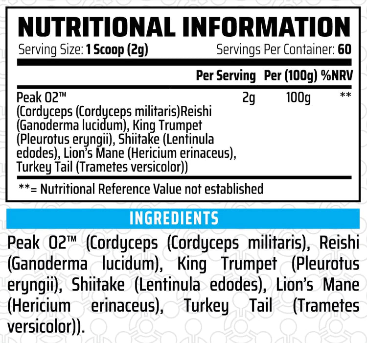 Chemical Warfare Peak O2 120g - Health Foods at MySupplementShop by Chemical Warfare