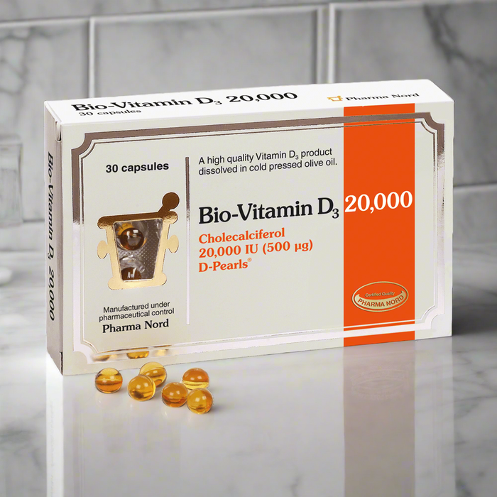 Pharma Nord Bio-Vitamin D3, 20000iu 30 Capsules
