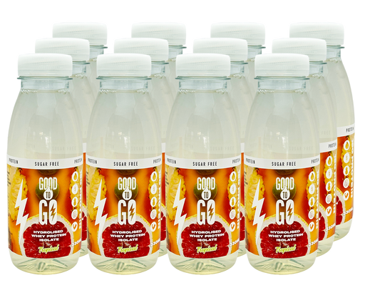 GoodToGo Protein 12x330ml - Fizzy Fruit - Sports Nutrition at MySupplementShop by GoodToGo