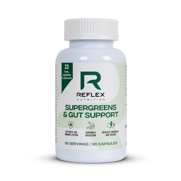 Reflex Nutrition Supergreens &amp; Gut Support 90 Cap - Nutritional Supplement at MySupplementShop by Reflex Nutrition