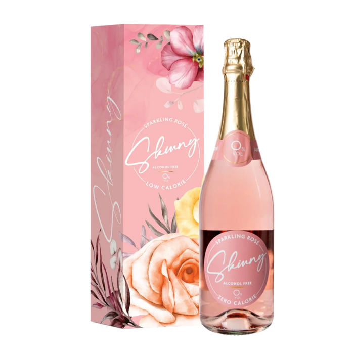 The Skinny Food Co Skinny Sparkling Rose Non-Alcoholic 0.0% 750ml Rose