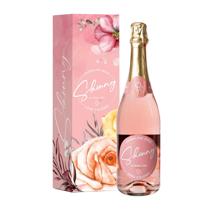 The Skinny Food Co Skinny Sparkling Rose Non-Alcoholic 0.0% 750ml Rose