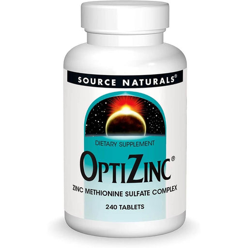 Source Naturals Optizinc 30mg 240 Tablets | Premium Supplements at MYSUPPLEMENTSHOP