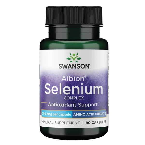 Swanson Albion Selenium Complex 200 mcg 90 Capsules at MySupplementShop.co.uk