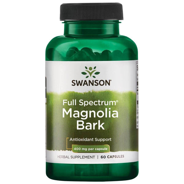 Swanson Full Spectrum Magnolia Bark 400mg 60 Capsules at MySupplementShop.co.uk