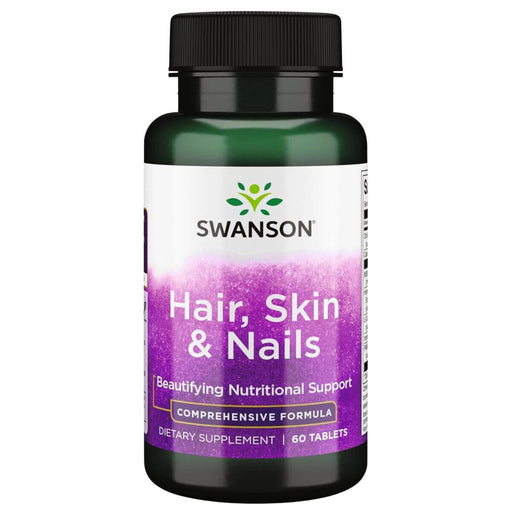 Swanson Hair, Skin  Nails 60 Tablets at MySupplementShop.co.uk