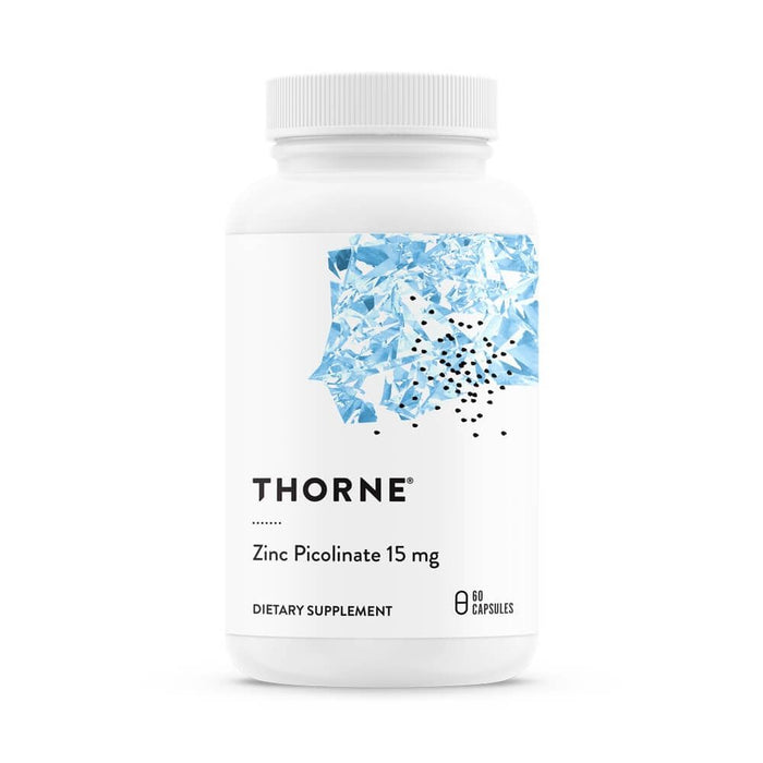 Thorne Research Zinc Picolinate 15mg 60 Capsules - Eyes & Vision at MySupplementShop by Thorne