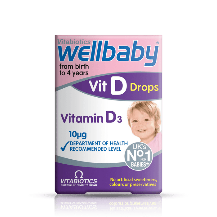 Vitabiotics Wellbaby Vitamin D Drops - 30ml