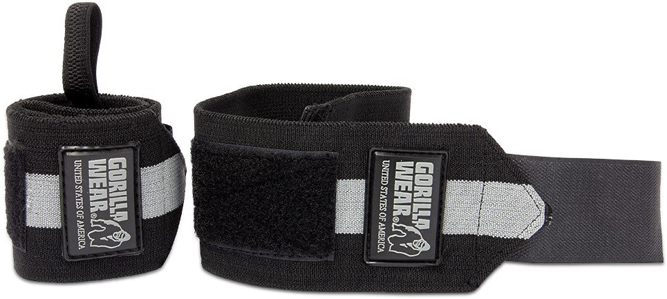 Gorilla Wear Wrist Wraps Ultra - Black/Grey