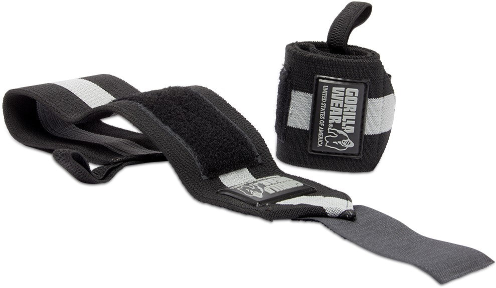 Gorilla Wear Wrist Wraps Ultra - Black/Grey