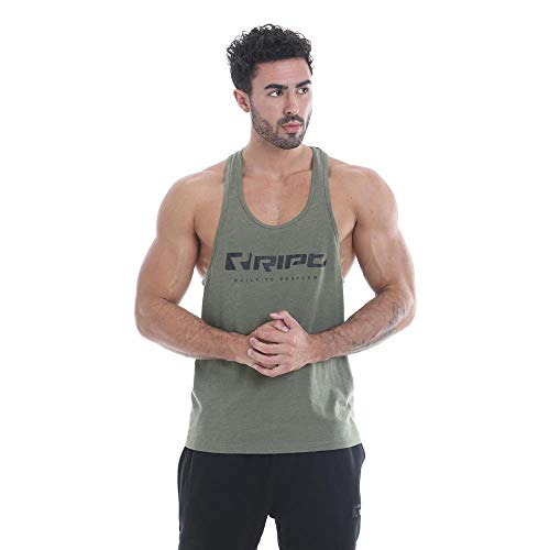 RIPT Stringer Vest S Grey | High-Quality Apparell | MySupplementShop.co.uk